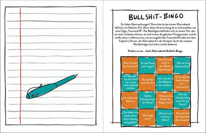 Das Kritzelbuch für den Elternabend