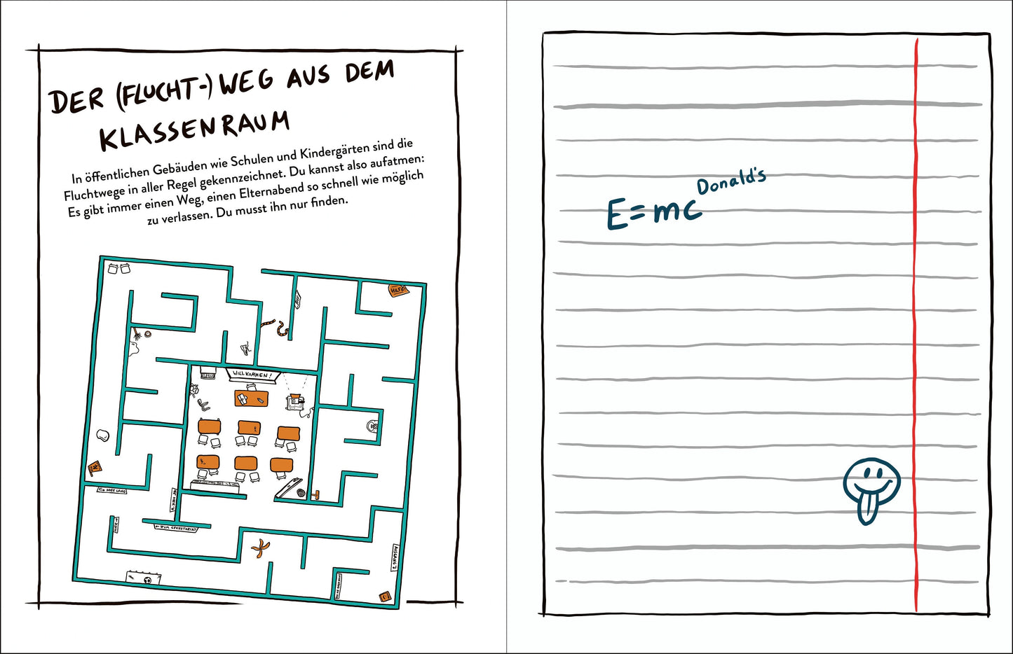 Das Kritzelbuch für den Elternabend