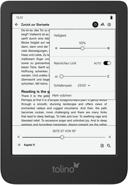 tolino Shine Color (6", 16 GB, Schwarz)