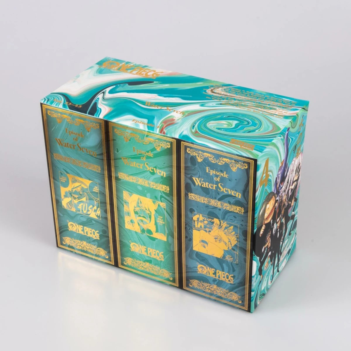 Carlsen One Piece Sammelschuber 4: Water Seven (inklusive Band 33-45) (Deutsch, 2023, Eiichiro Oda, Ayumi von Borcke)