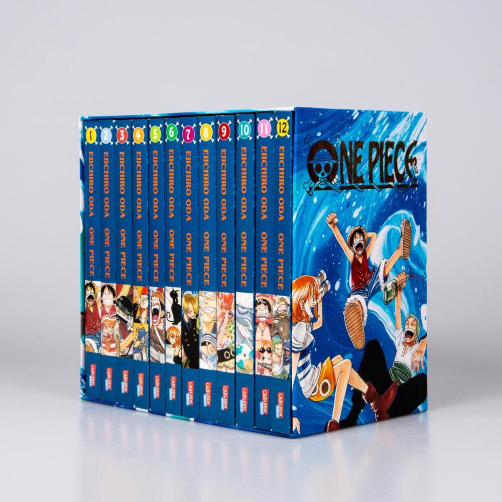 Carlsen One Piece Sammelschuber 1: East Blue (inklusive Band 1-12) (Deutsch, 2022, Eiichiro Oda)
