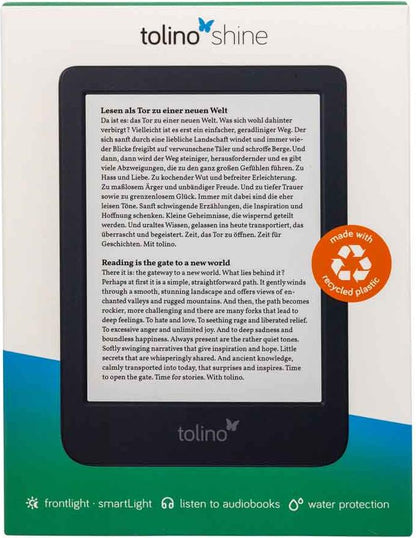 tolino Shine (6", 16 GB, Schwarz)