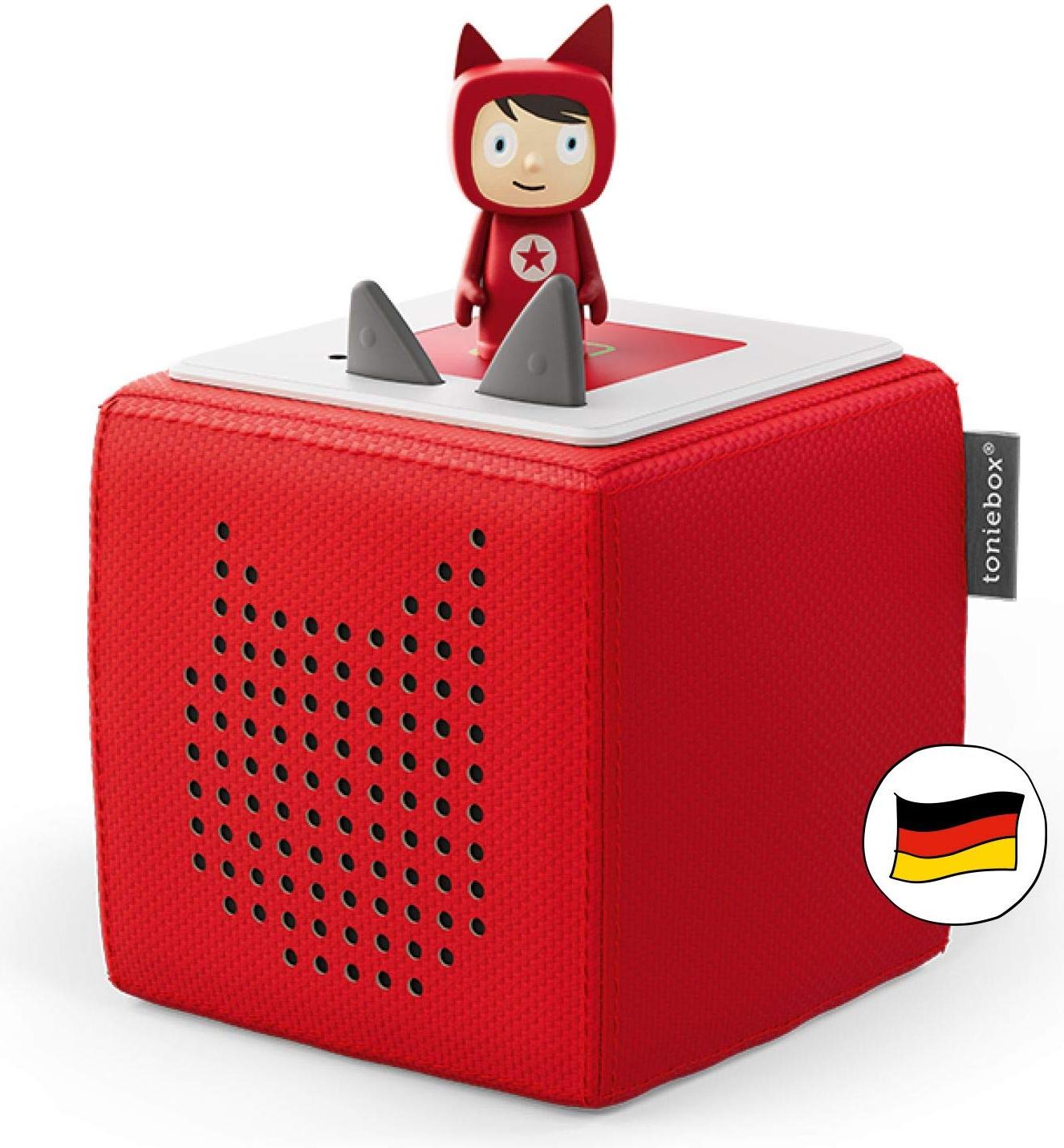 Tonies Toniebox Starterset Rot (Kreativ-Tonie)