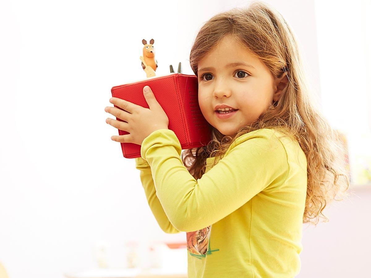 Tonies Toniebox Starterset Rot (Kreativ-Tonie)