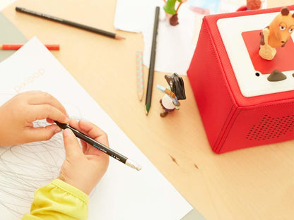 Tonies Toniebox Starterset Rot (Kreativ-Tonie)