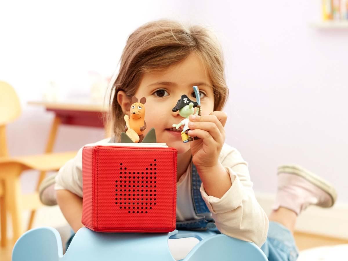 Tonies Toniebox Starterset Rot (Kreativ-Tonie)