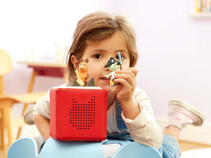 Tonies Toniebox Starterset Rot (Kreativ-Tonie)