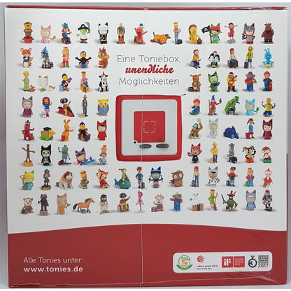 Tonies Toniebox Starterset Rot (Kreativ-Tonie)