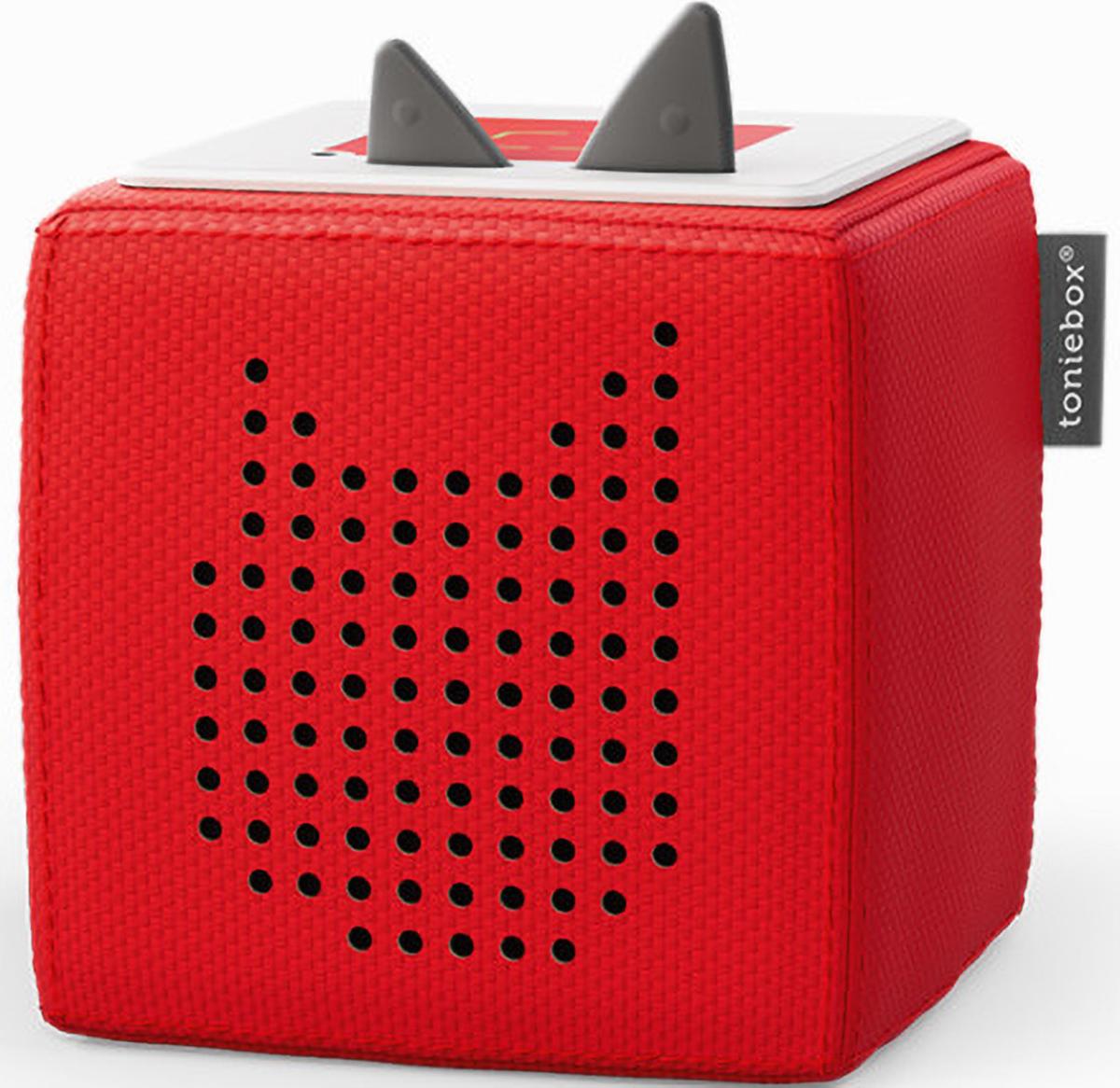 Tonies Toniebox Starterset Rot (Kreativ-Tonie)