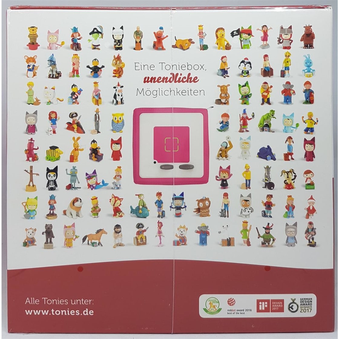 Toniebox Starterset Pink (Kreativ-Tonie)