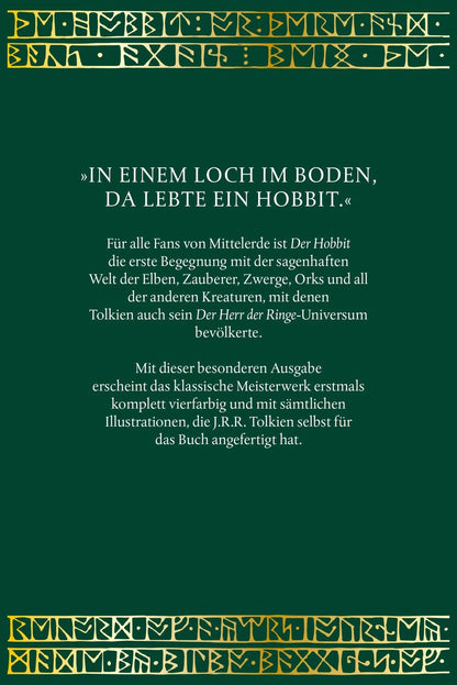 Hobbit-Presse Der Hobbit Luxusausgabe (Deutsch, 2023, J.R.R. Tolkien, Wolfgang Krege)