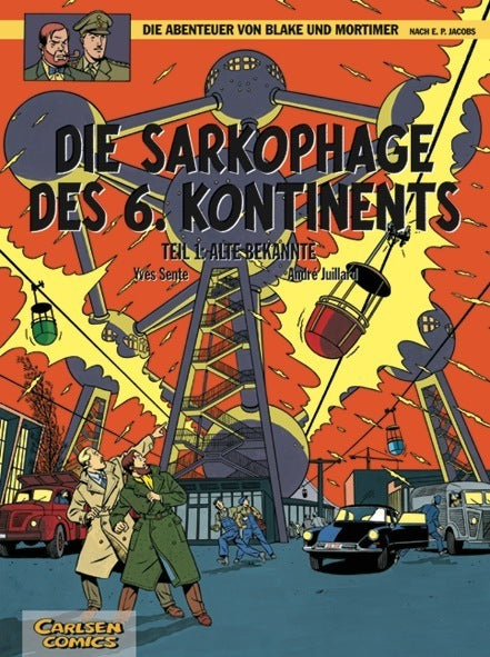 Blake und Mortimer 13: Die Sarkophage des 6. Kontinents, Teil I: Alte Bekannte.Tl.1