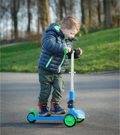 Hudora Kinder-Scooter FLITZKIDS 2.0 in blau