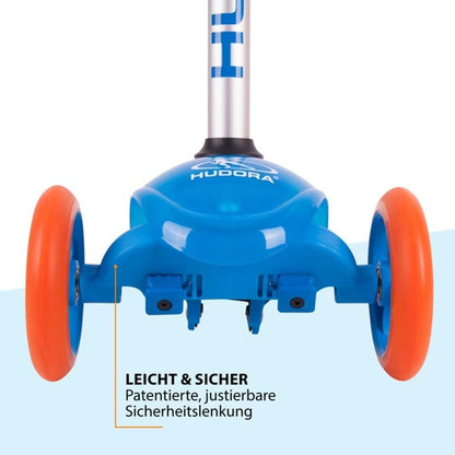 Hudora Kinder-Scooter FLITZKIDS 2.0 in blau