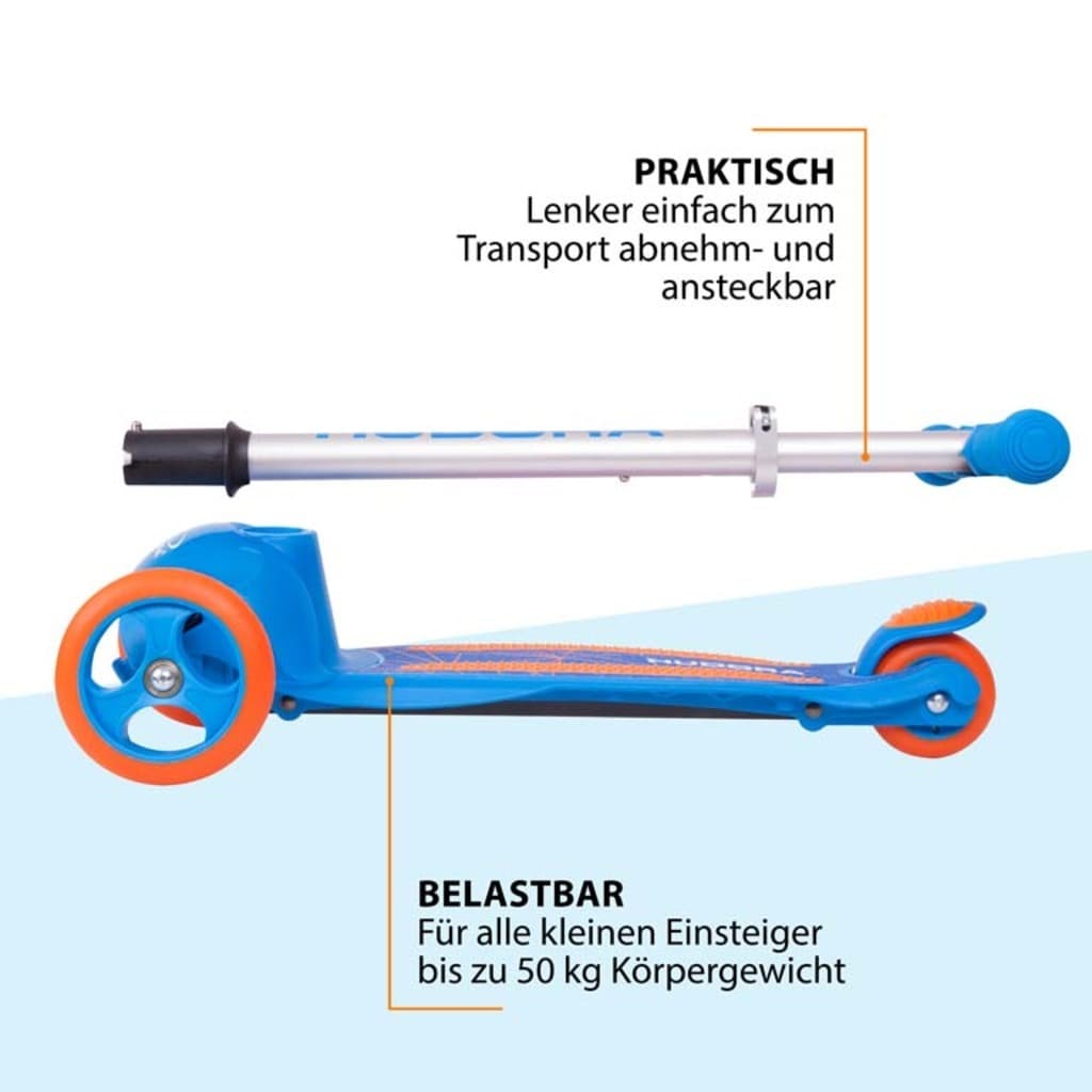 Hudora Kinder-Scooter FLITZKIDS 2.0 in blau
