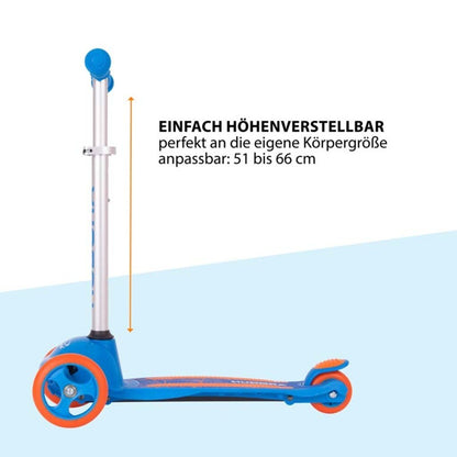 Hudora Kinder-Scooter FLITZKIDS 2.0 in blau