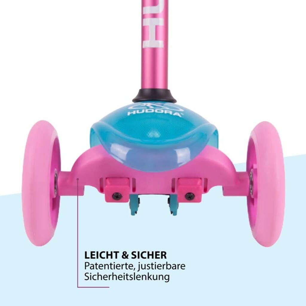 Scooter FLITZKIDS 2.0 SKATE WONDERS in rosa/hellblau