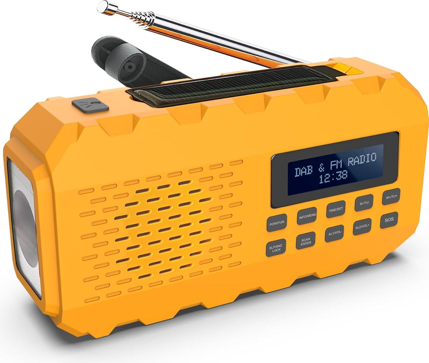 Newtro DAB-Kurbelradio Multifunktion