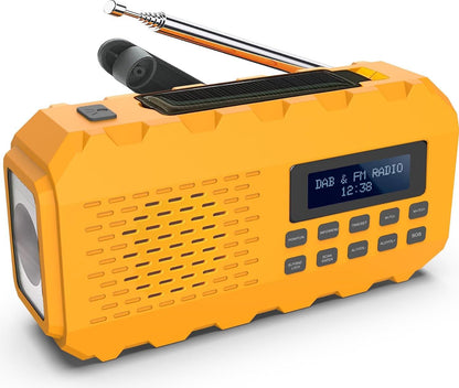 Newtro DAB-Kurbelradio Multifunktion