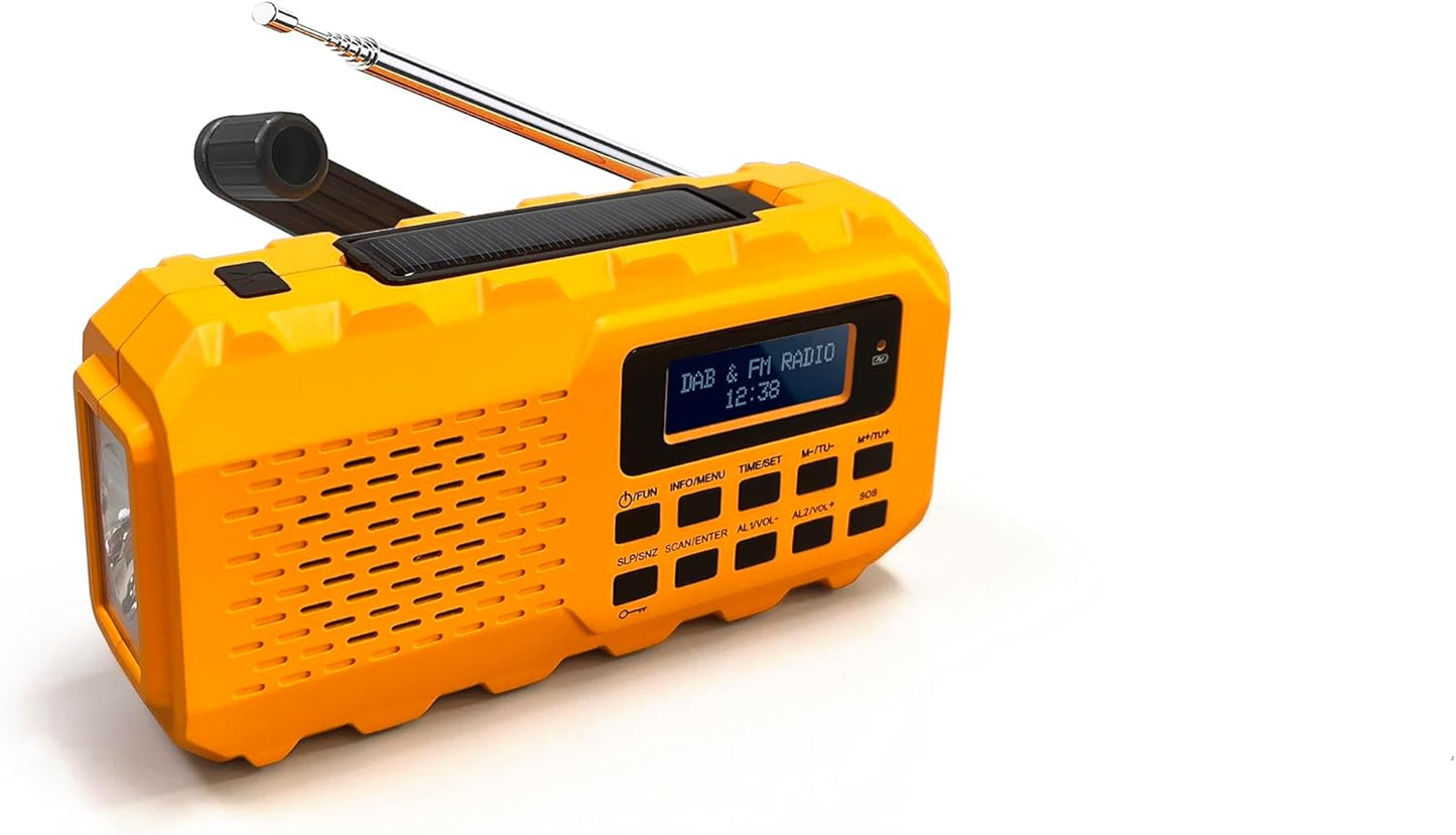 Newtro DAB-Kurbelradio Multifunktion