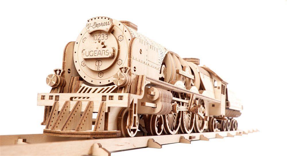 3D Puzzle Zug mit Wagen 538PCS