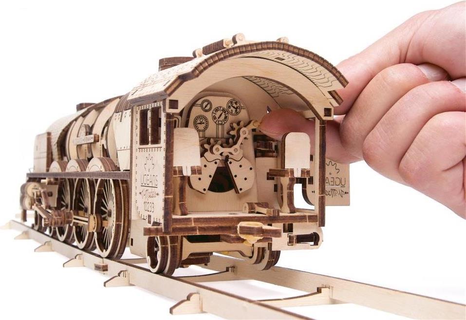 3D Puzzle Zug mit Wagen 538PCS