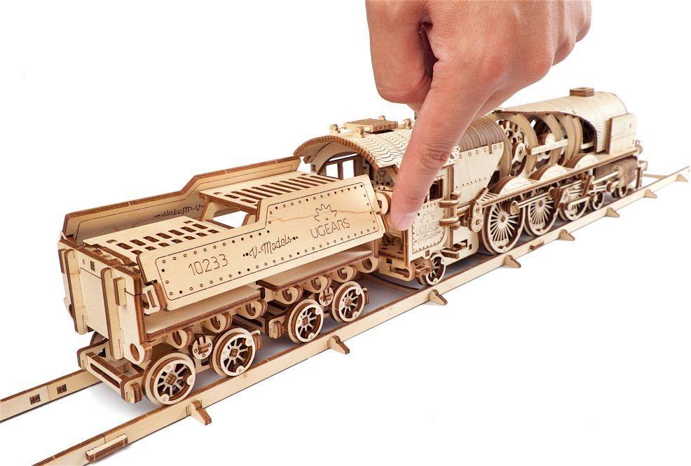 3D Puzzle Zug mit Wagen 538PCS