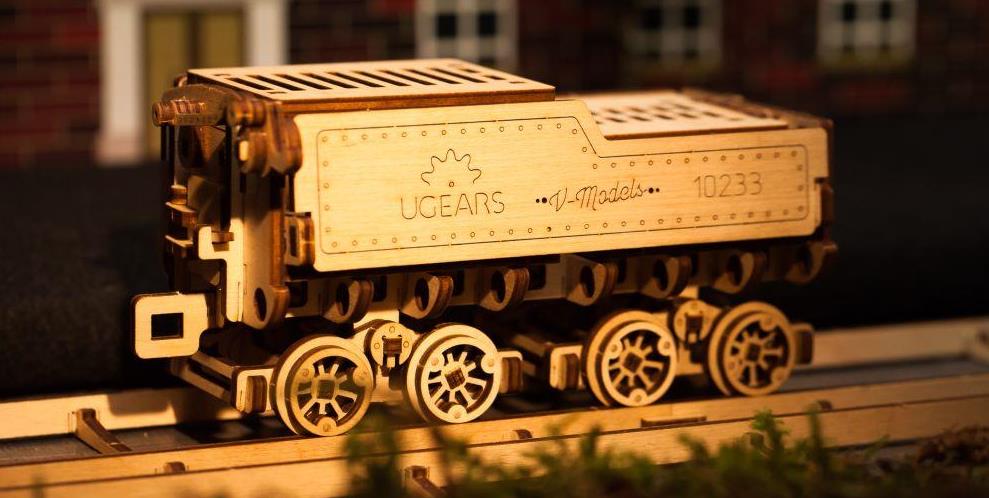 3D Puzzle Zug mit Wagen 538PCS