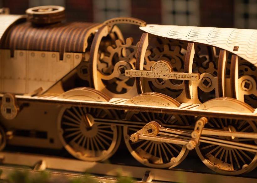 3D Puzzle Zug mit Wagen 538PCS