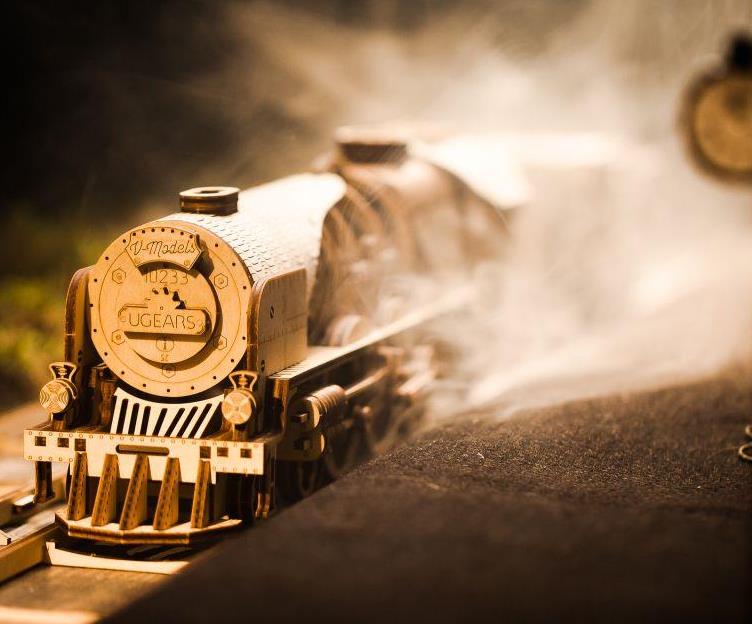 3D Puzzle Zug mit Wagen 538PCS