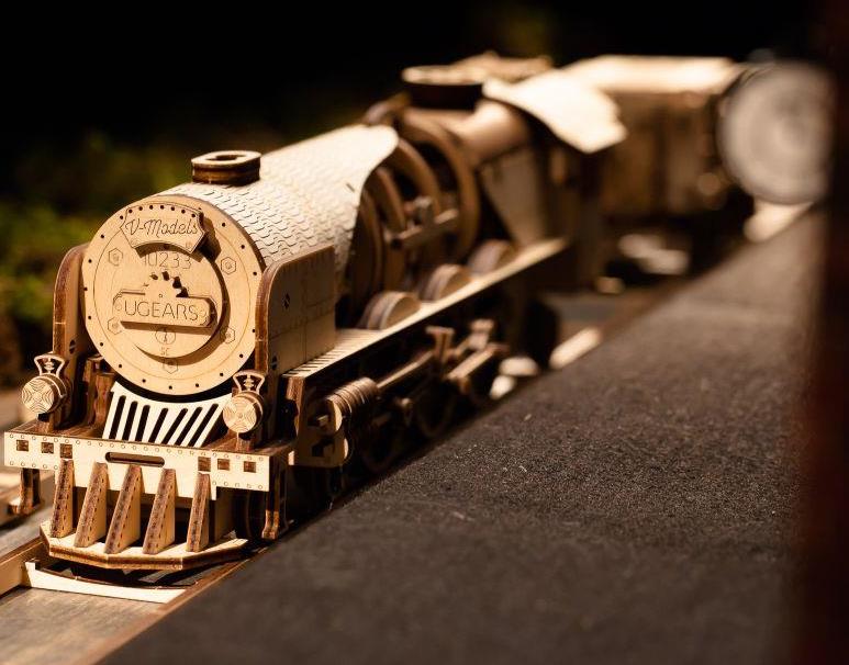 3D Puzzle Zug mit Wagen 538PCS