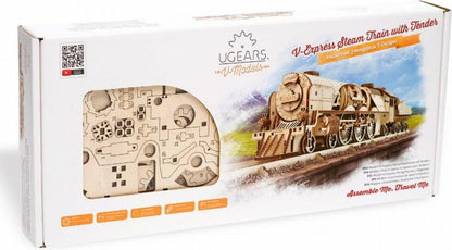 3D Puzzle Zug mit Wagen 538PCS