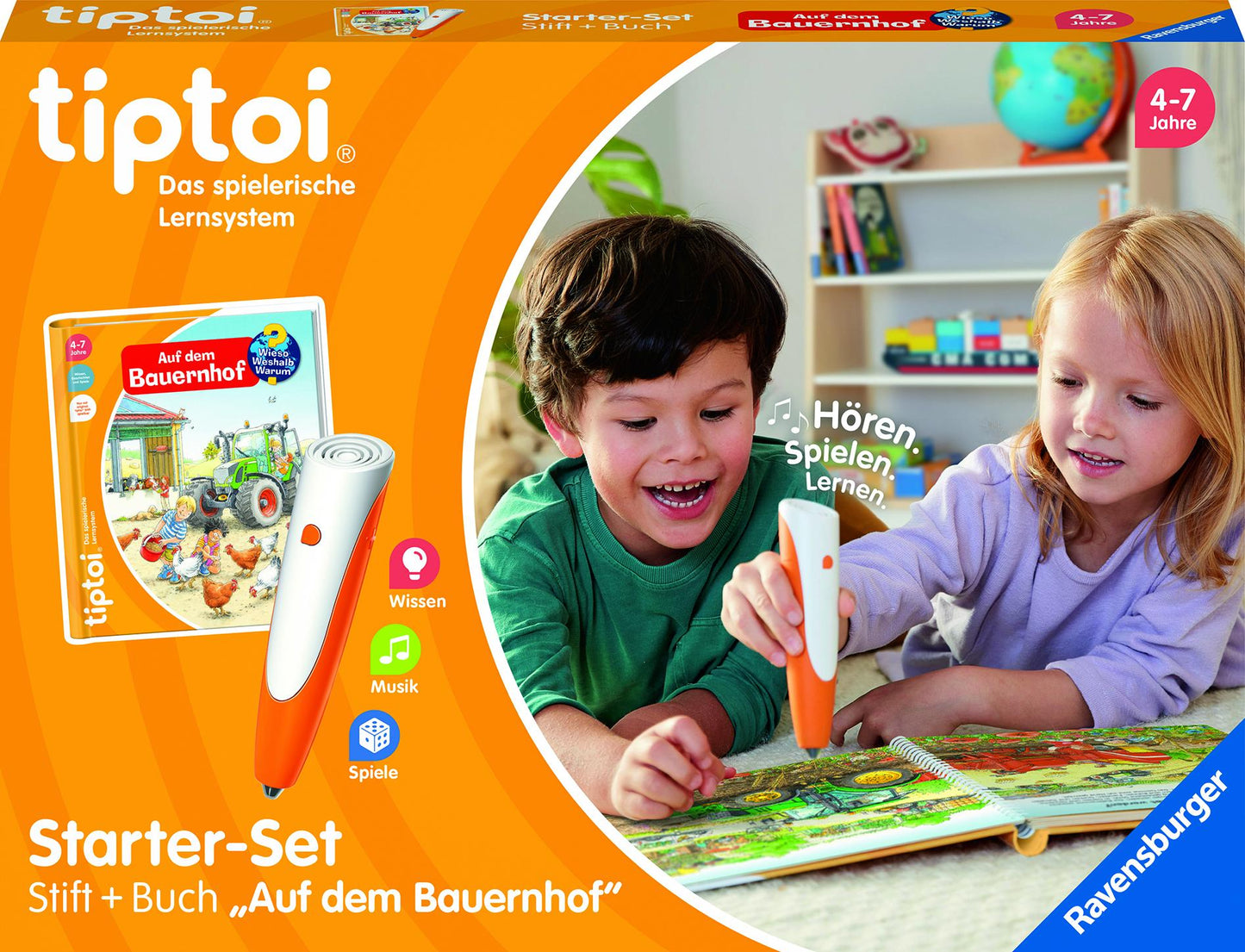 tiptoi® Starter-Set: BAUERNHOF - Stift und Bilderbuch