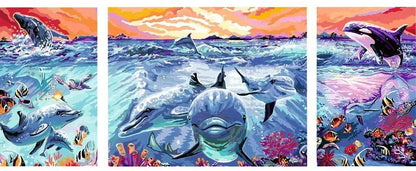Ravensburger CreArt Dolphins at Sunset