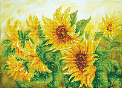 Diamond Dotz Diamond Painting Sonnenblumenfeld
