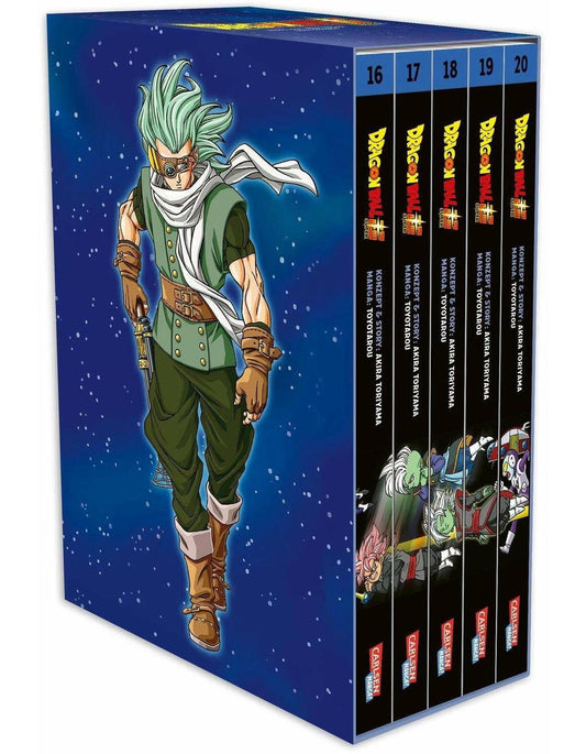 Carlsen Dragon Ball Super, Bände 16-20 im Sammelschuber (Deutsch, 2024, Toyotarou, Akira Toriyama (Original Story))