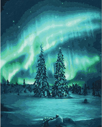 Schipper Malen nach Zahlen - Polarlichter