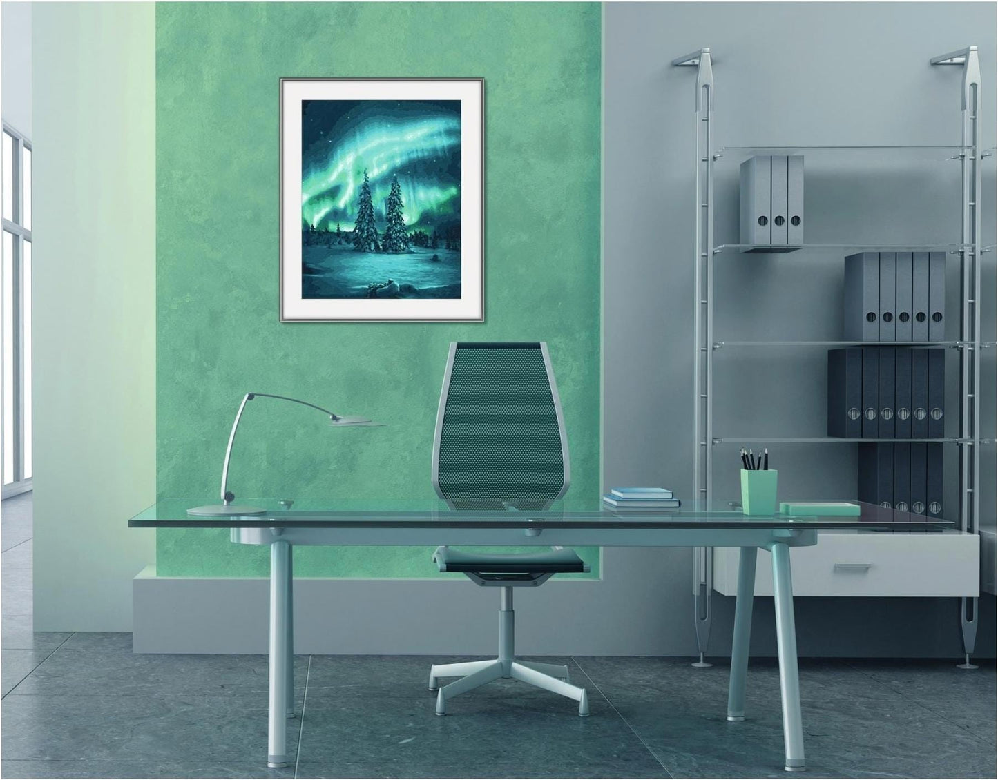 Schipper Malen nach Zahlen - Polarlichter