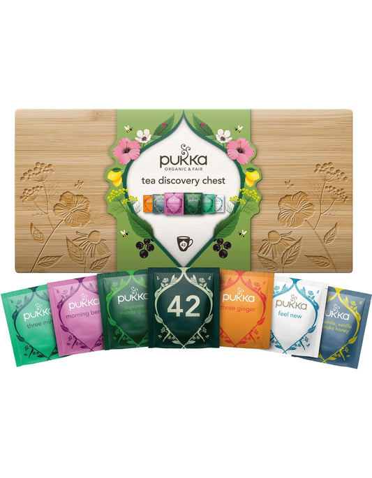 Pukka Tee Geschenk Bambusbox