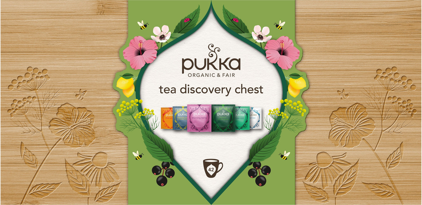 Pukka Tee Geschenk Bambusbox