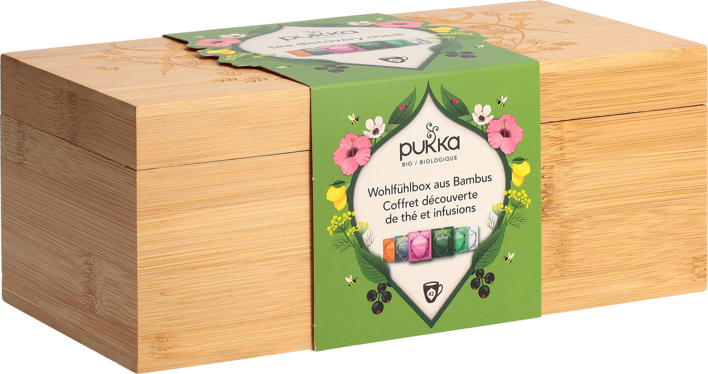 Pukka Tee Geschenk Bambusbox