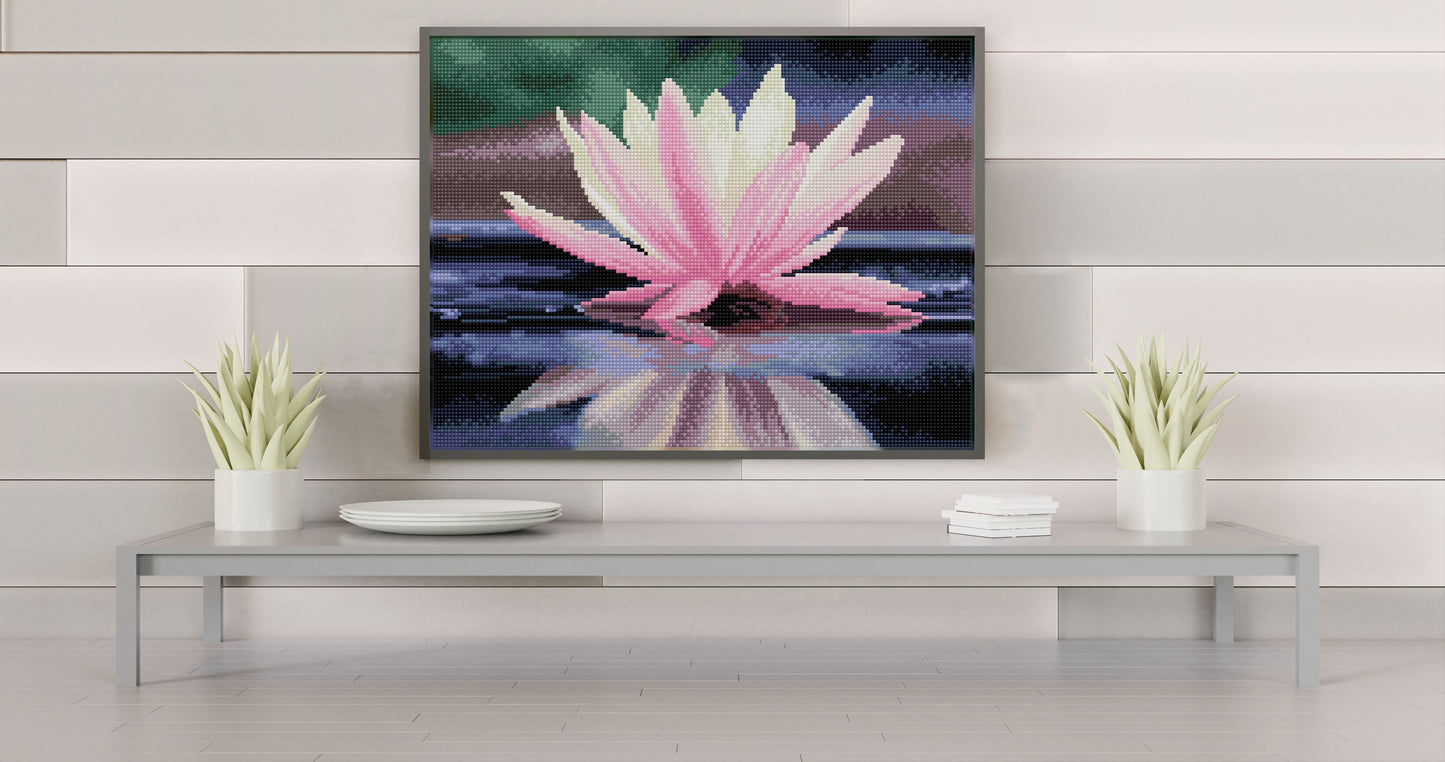 Diamond Dotz Seerose