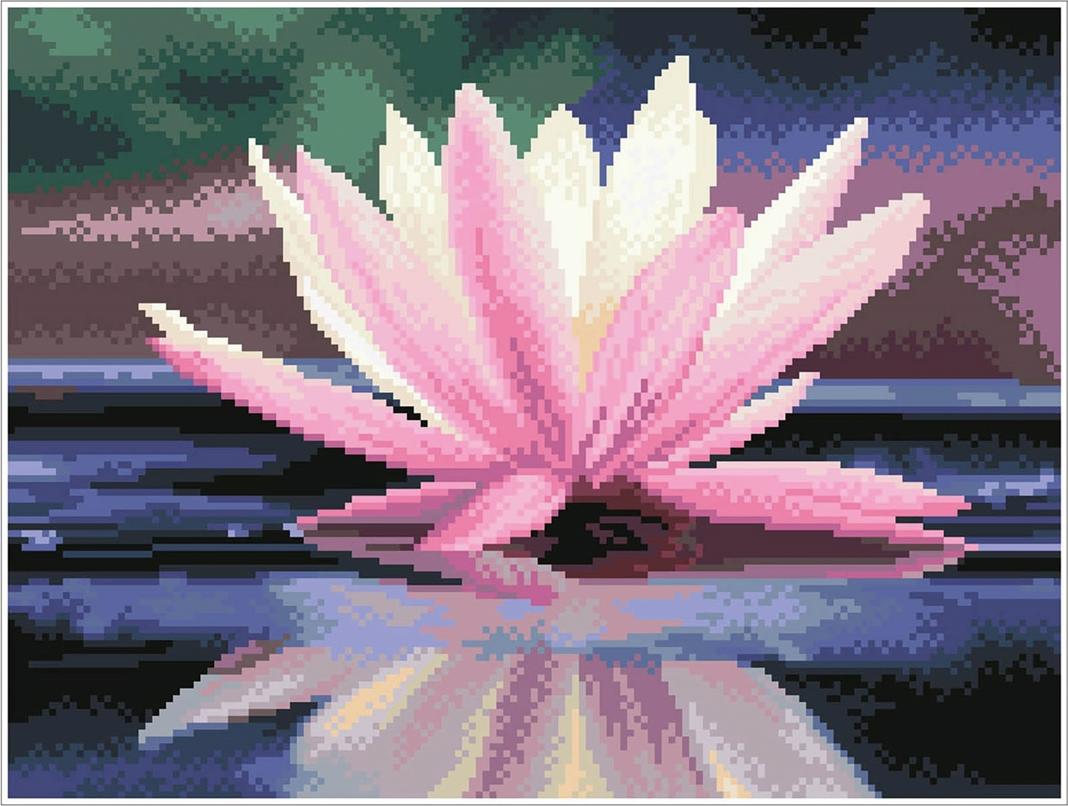 Diamond Dotz Seerose