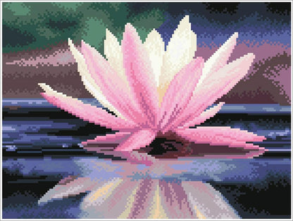 Diamond Dotz Seerose