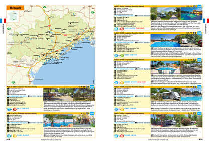 Hallwag Kümmerly+Frey HV ACSI CampingCard&Stellplatzführer (Deutsch, 2024, Hallwag, ACSI)