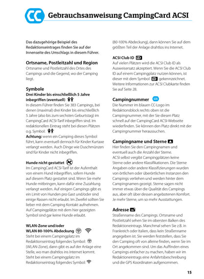 Hallwag Kümmerly+Frey HV ACSI CampingCard&Stellplatzführer (Deutsch, 2024, Hallwag, ACSI)