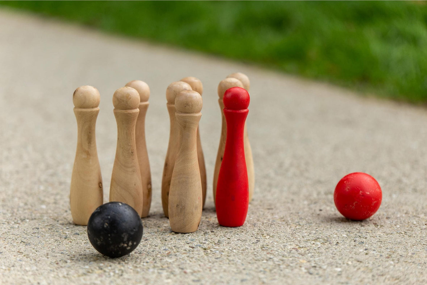 Outdoor Bowling Spiel