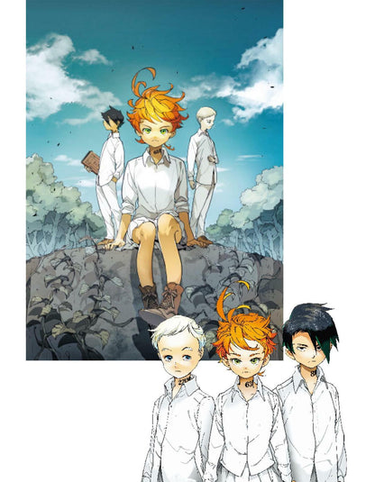 Carlsen The Promised Neverland - Art Book World (Deutsch, 2024, Posuka Demizu, Kaiu Shirai, Luise Steggewentz)