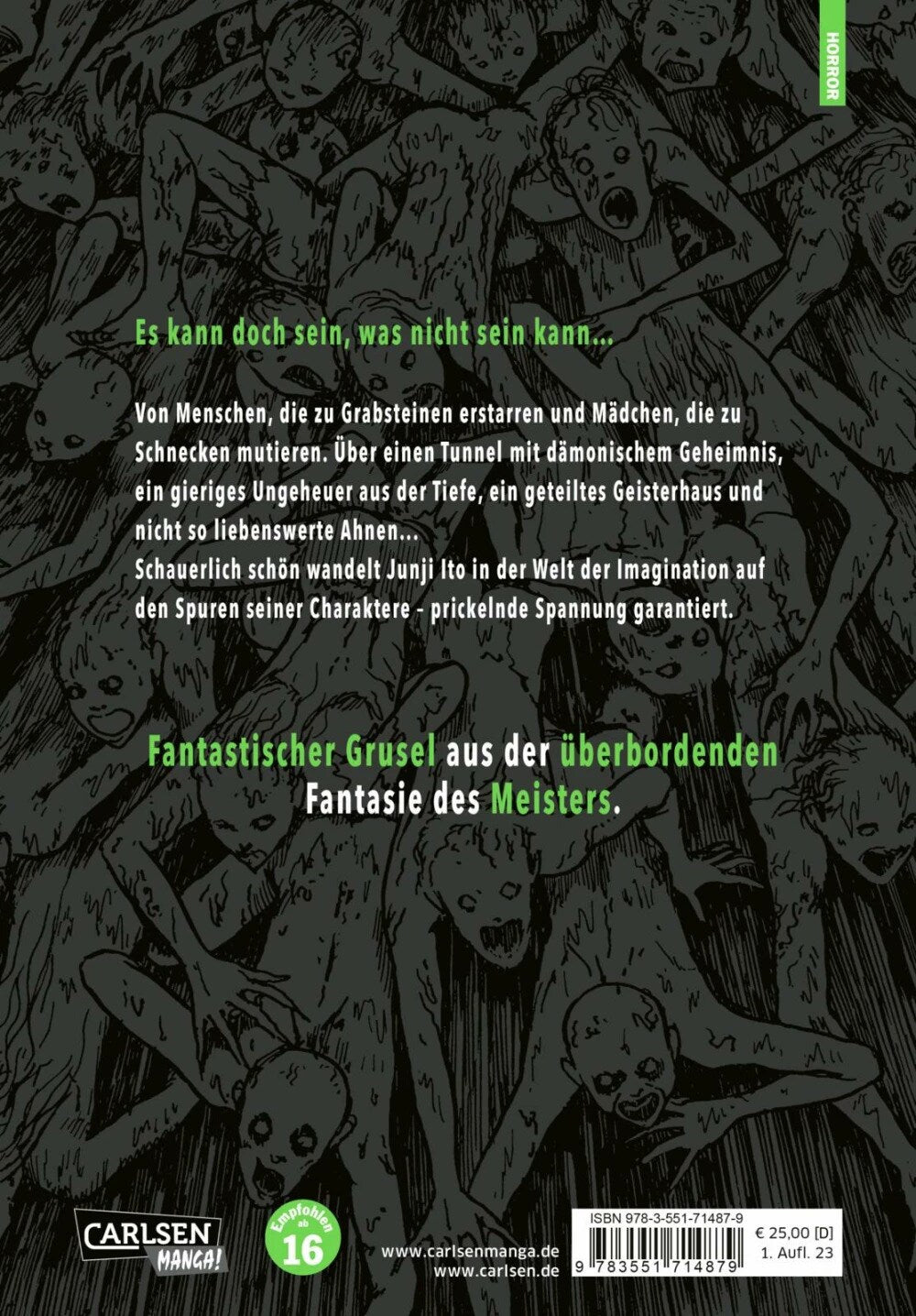 Carlsen Tomb Town - Schrecken aus der Gruft (Deutsch, 2023, Junji Ito, Jens Ossa)