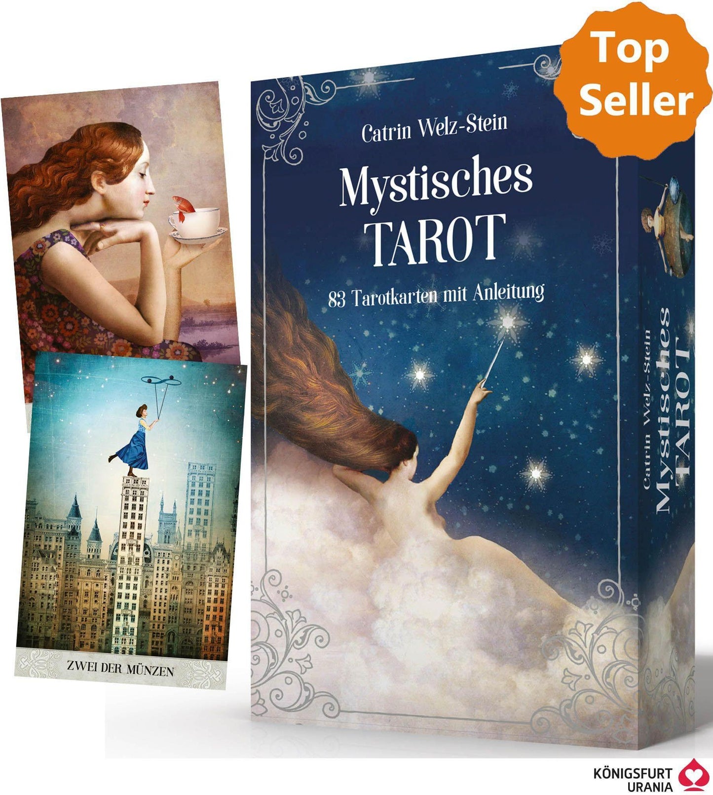 Königsfurt-Urania Mystisches Tarot (Deutsch, 2020, Catrin Welz-Stein)